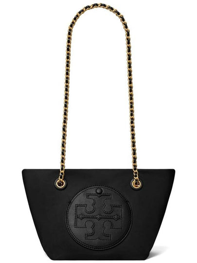 Women's Ella Nylon Tote Bag Black - TORY BURCH - BALAAN 2