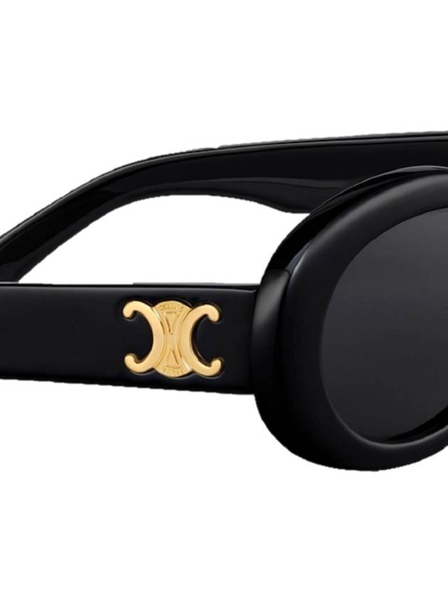 Eyewear Triomphe Acetate Sunglasses Black - CELINE - BALAAN 5