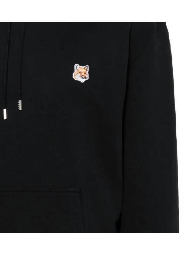 Fox Head Patch Regular Hoodie Black - MAISON KITSUNE - BALAAN 3