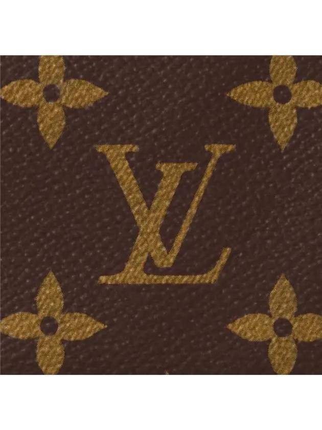 Monogram Key Pouch Brown - LOUIS VUITTON - BALAAN 6