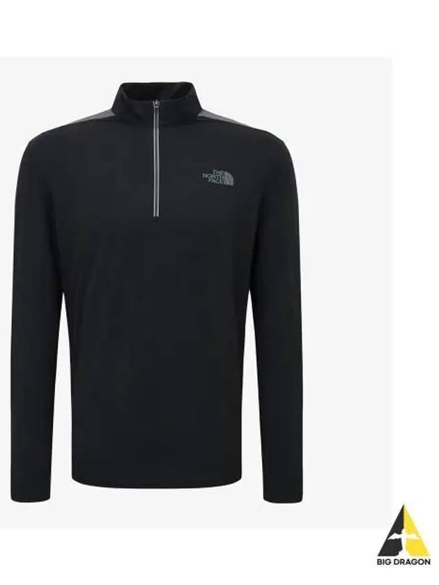 The North Face NT7LQ00A Men s Ice Day Long Sleeve Zip T Shirt - THE NORTH FACE - BALAAN 1