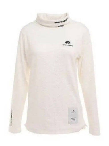 Golf wear high neck women s long sleeve t shirt HCW 2C AA05 OFFwhite - HORN GARMENT - BALAAN 1