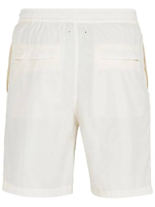 Comfort Fit Swim Shorts White - STONE ISLAND - BALAAN 6