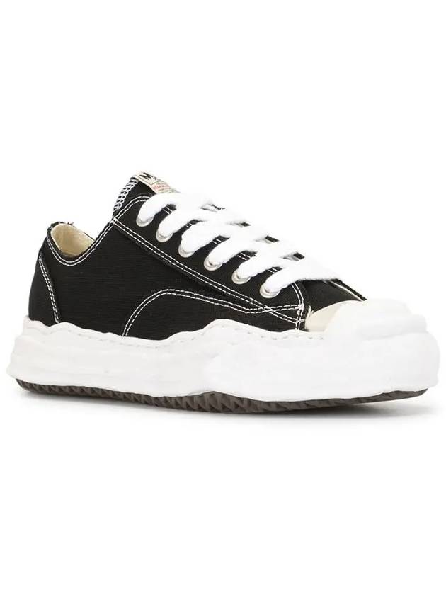 Hank OG Sole Low Top Sneakers Black - MAISON MIHARA YASUHIRO - BALAAN 3