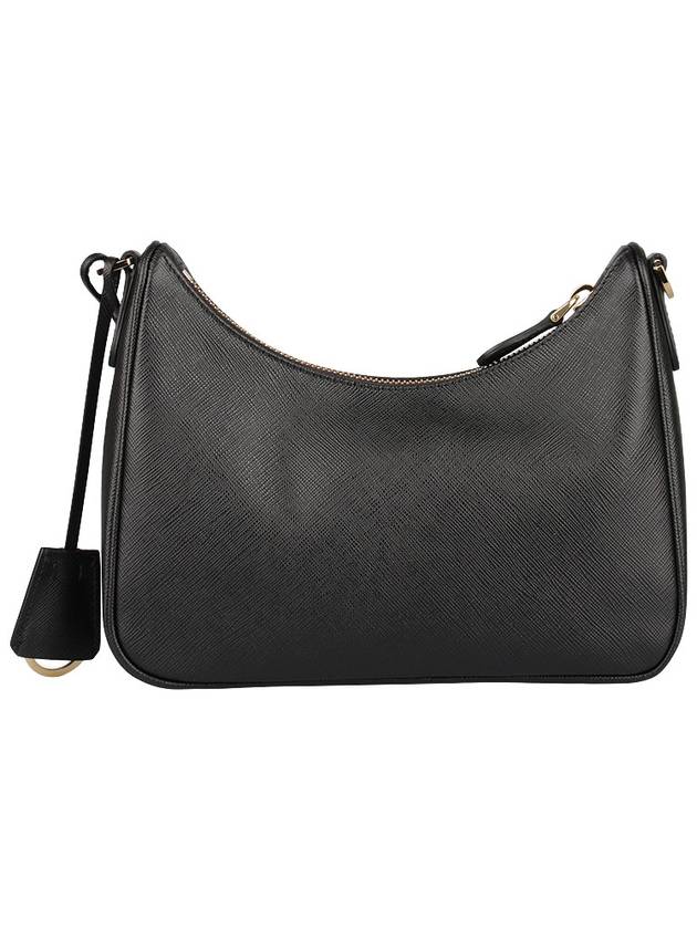 Re-Edition 2005 Saffiano Leather Shoulder Bag Black - PRADA - BALAAN 7