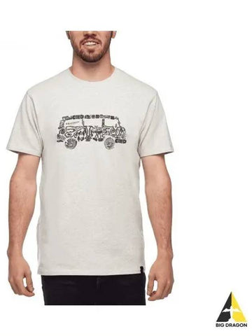 BLACK DIAMOND Vantastic Tee MENS NAMAP730046 - BLACK & BROWN - BALAAN 1