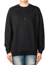 Marina Logo Patch Sweatshirt Black - STONE ISLAND - BALAAN 2