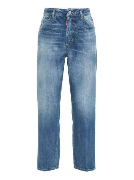 Light Vintage Wash Boston Jeans Blue - DSQUARED2 - BALAAN 2