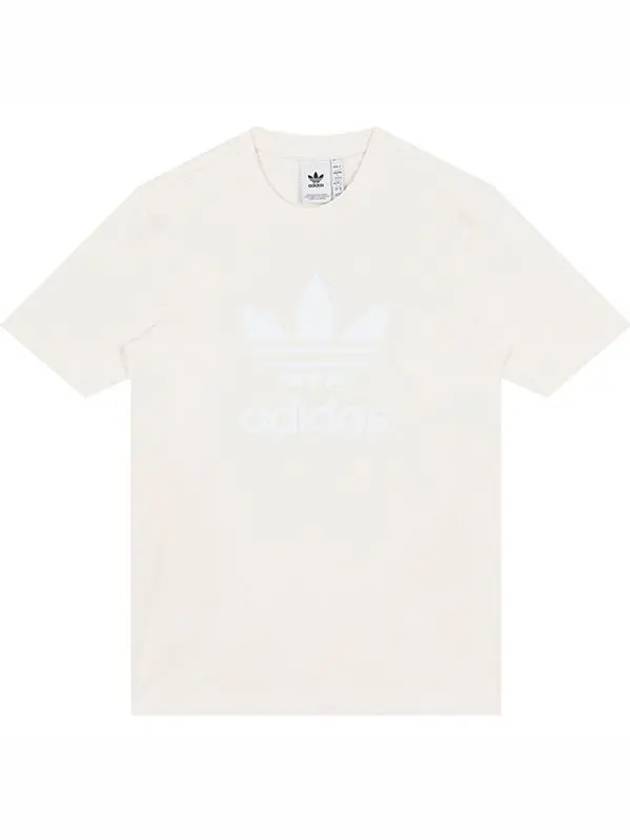 Trefoil Training Short Sleeve T-Shirt White - ADIDAS - BALAAN 3