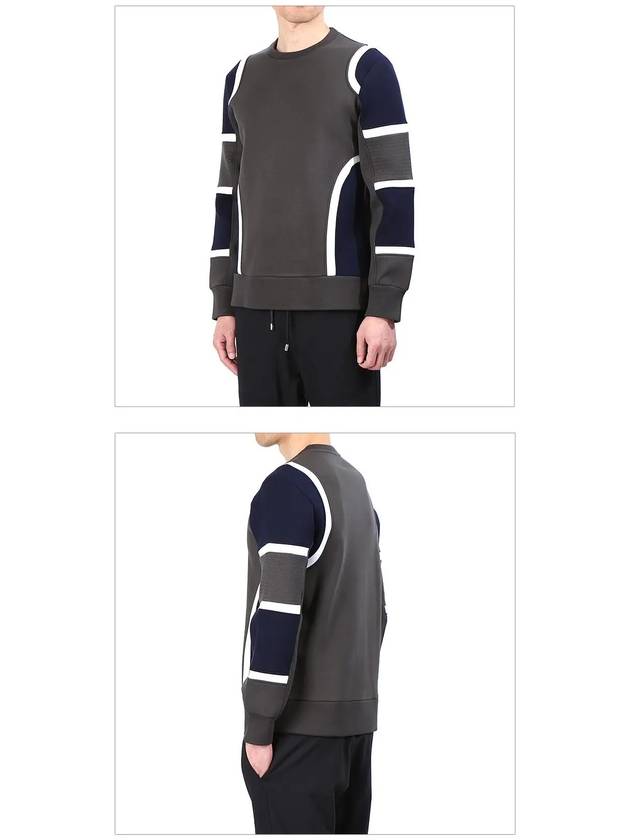 Men's Neoprene Sweatshirt Black - NEIL BARRETT - BALAAN 4