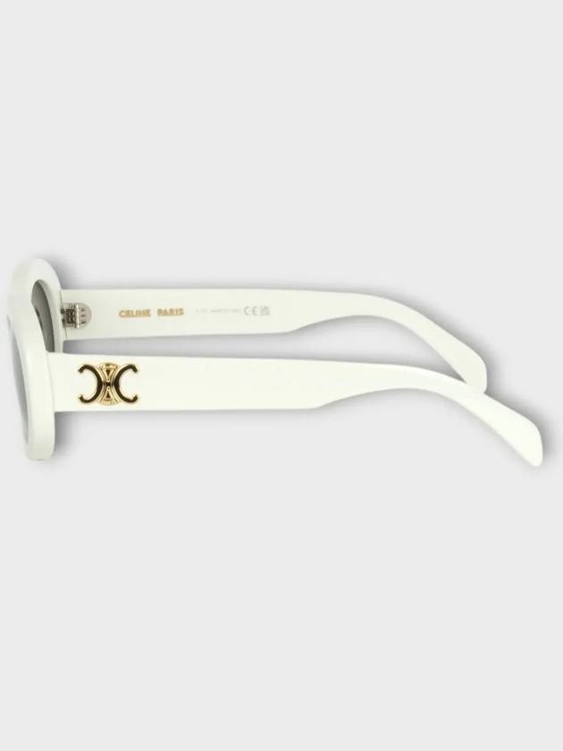 Eyewear Triomphe Acetate Sunglasses White - CELINE - BALAAN 5