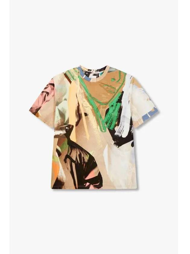 Drawing Print Cotton T Shirt Multi - PAUL SMITH - BALAAN 1