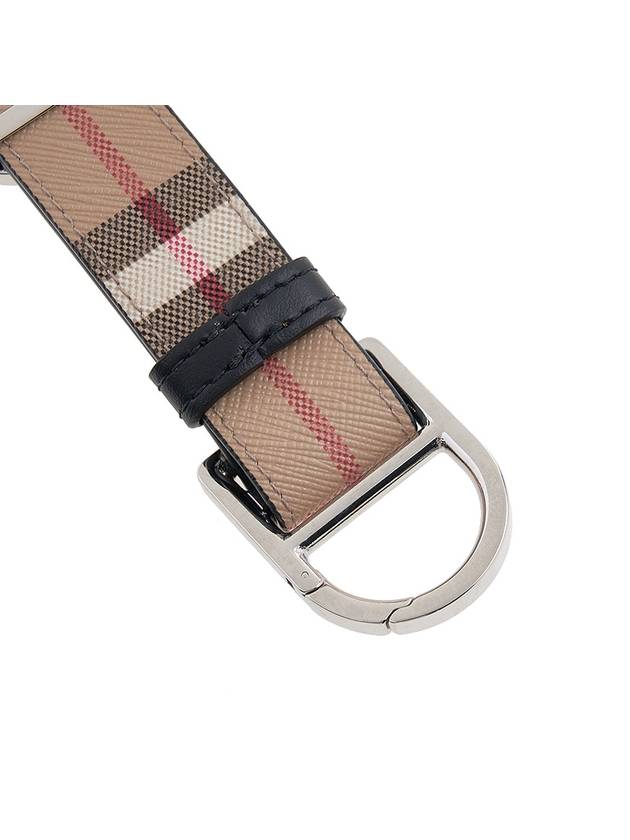 Monogram Motif Vintage Check Key Holder Beige - BURBERRY - BALAAN 8