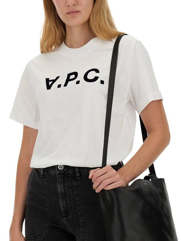 Standard Grand VPC Short Sleeve T-Shirt White - A.P.C. - BALAAN 5