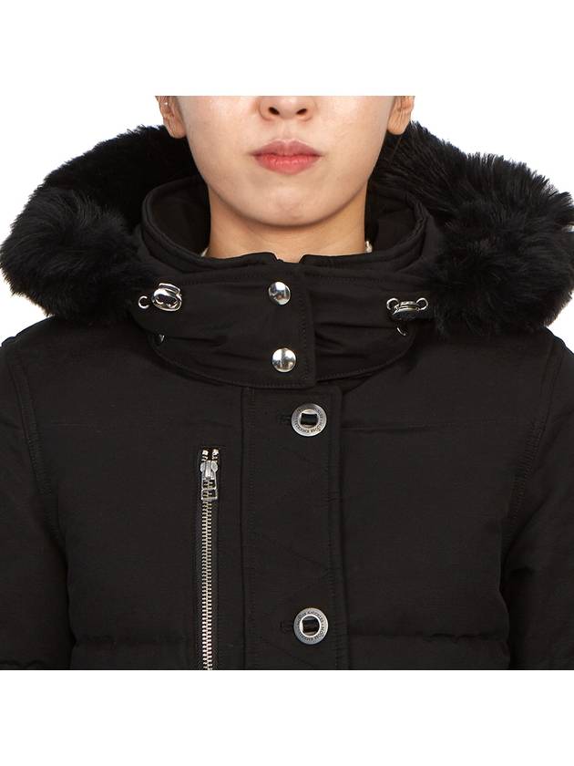 Original Threequarter Jacket Black Fur Black - MOOSE KNUCKLES - BALAAN 8