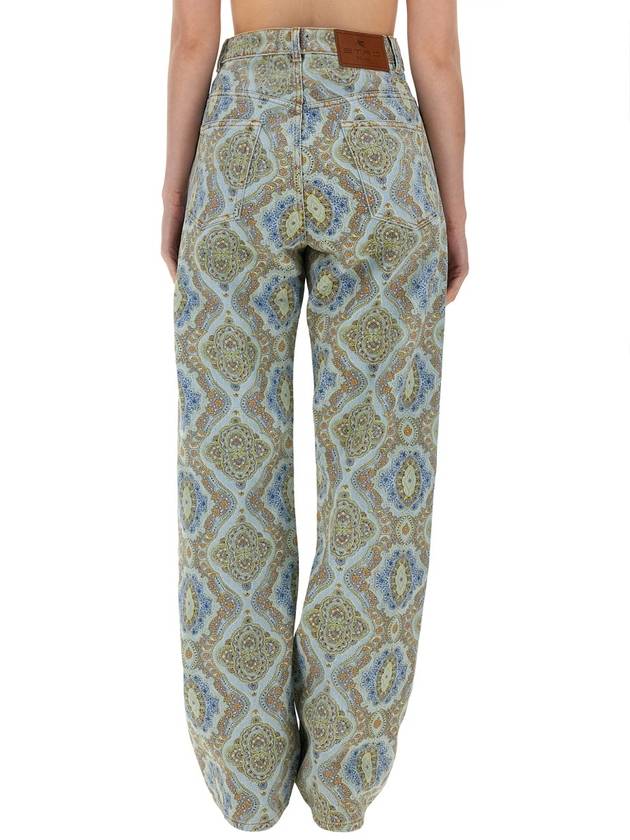 JEANS CON STAMPA PAISLEY - ETRO - BALAAN 4