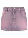 Cotton Short H-Line Skirt Pink - MAISON MARGIELA - BALAAN 2