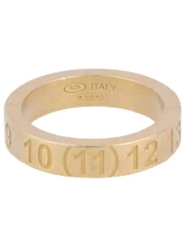 number logo ring gold - MAISON MARGIELA - BALAAN 1