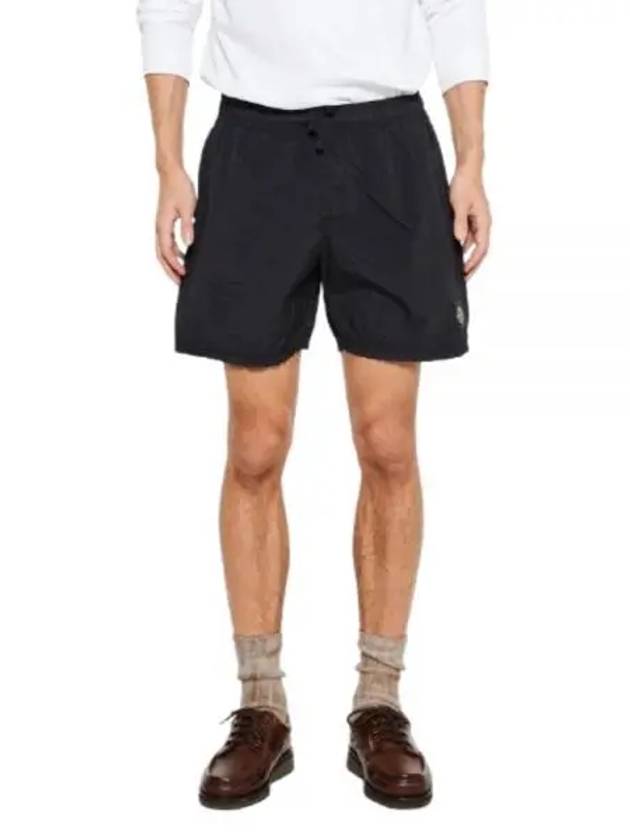 Nylon Metal Econyl Swim Shorts Black - STONE ISLAND - BALAAN 2