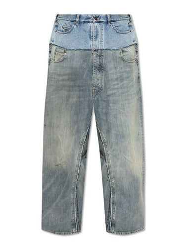 Cut Up Denim Jeans Blue - BALENCIAGA - BALAAN 1