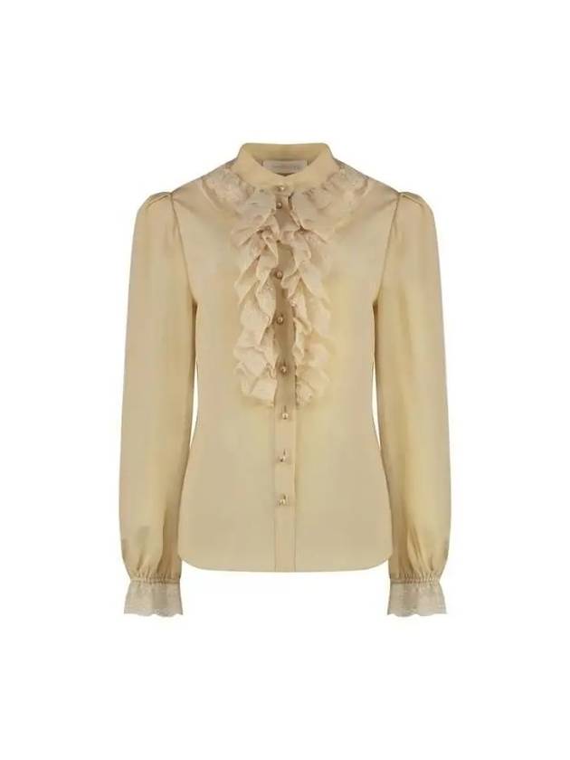 ZIMMERMANN Ruffle embellished shirt 1475TF241 CRM - ETC - BALAAN 1