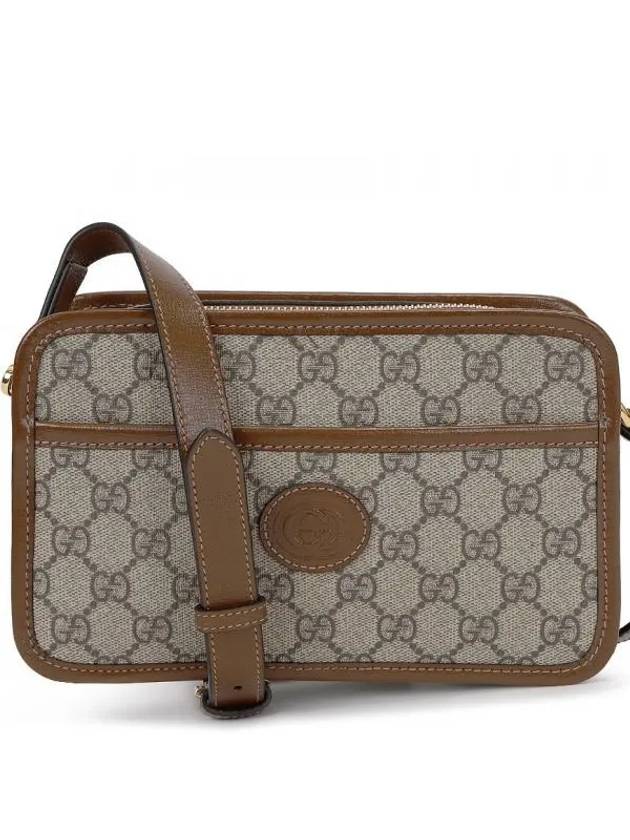 GG Interlocking Mini Cross Bag Brown - GUCCI - BALAAN 2