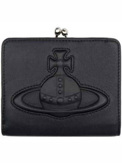 Frame Pocket Half Wallet Black - VIVIENNE WESTWOOD - BALAAN 2