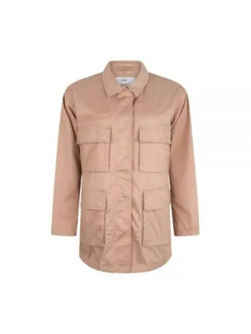 Closed Women s Pocket Jacket Beige C97315 - CLOSED - BALAAN 1