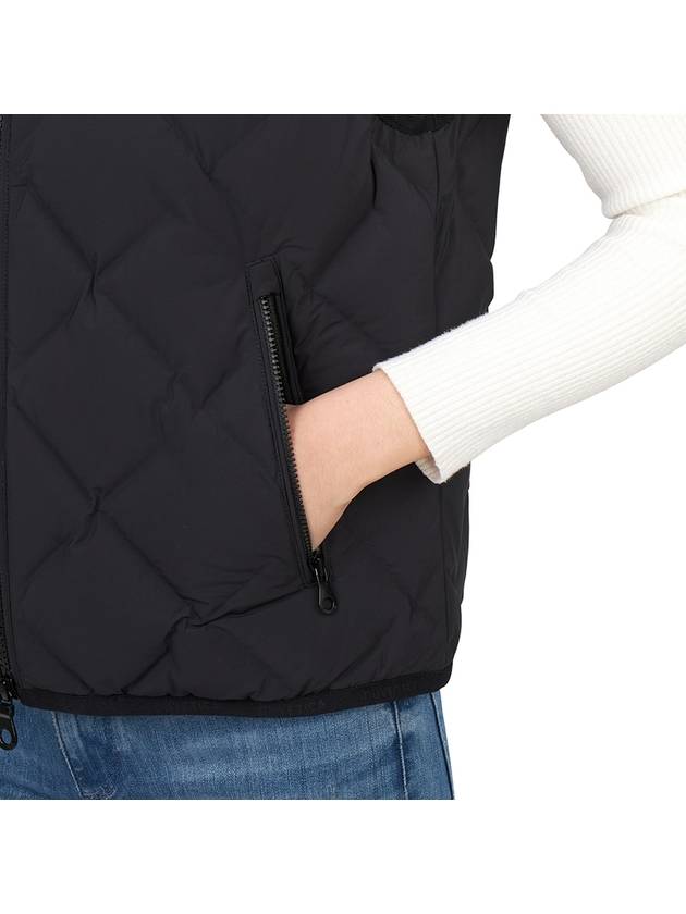 Exclusive special price limited to 30 pieces ZECA goose down women s padded vest VDDV30145K0001 DV BKS - DUVETICA - BALAAN 8