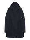 Shell R Lens Wappen Hood Parka Navy - CP COMPANY - BALAAN 1