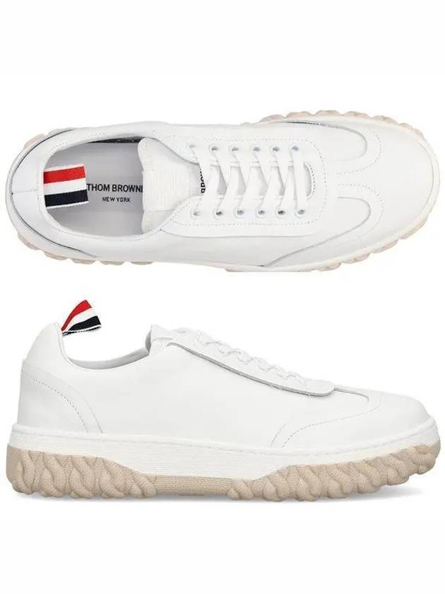 Cable Field Sneakers White - THOM BROWNE - BALAAN 2