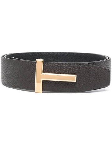 Tom Ford Men`S Leather Belt Accessories - TOM FORD - BALAAN 1