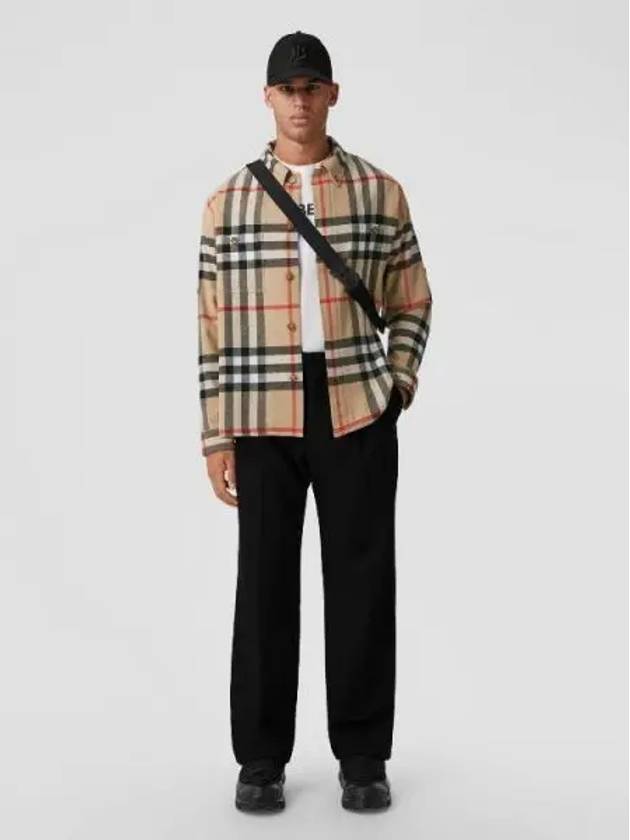 80841871 Check men s quilted jacket 1335218 - BURBERRY - BALAAN 1