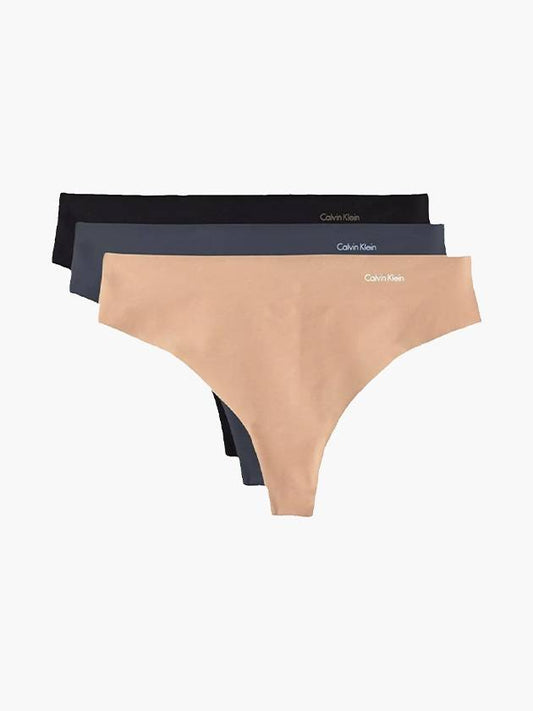 CK Women s Panties Set Seamless Thongs 3 Pack Mix - CALVIN KLEIN - BALAAN 1