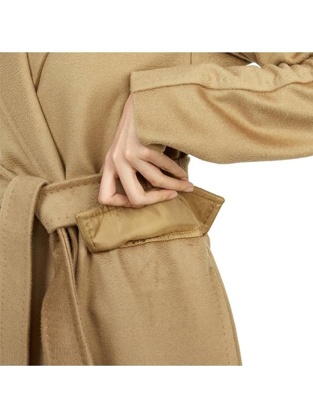 Brado Belted Single Coat Beige - MAX MARA - BALAAN 7