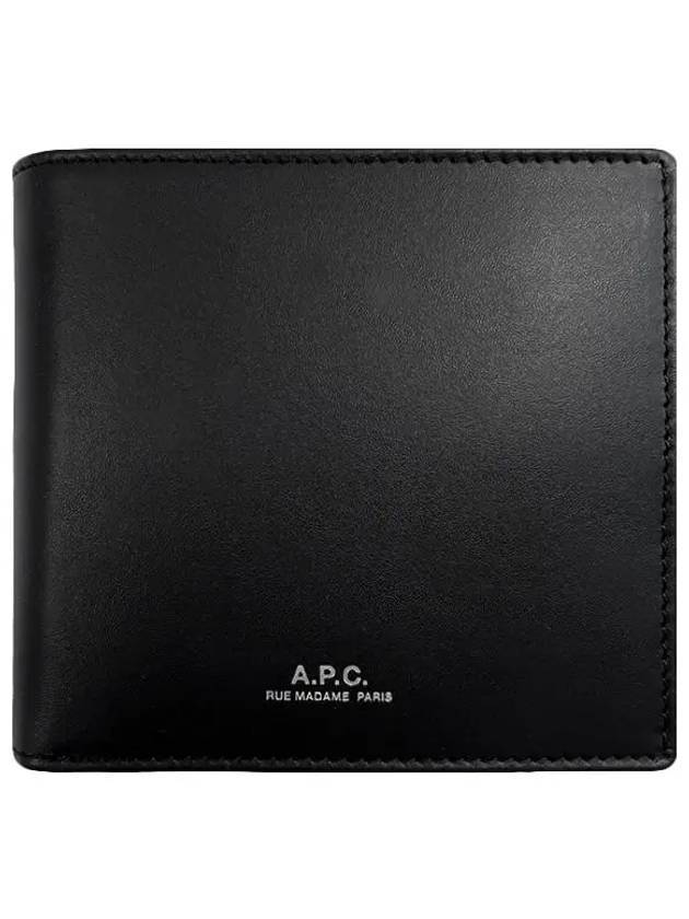 New London Logo Bicycle Wallet Black - A.P.C. - BALAAN.