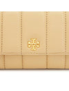 Kira Flap Mini Shoulder Bag Beige - TORY BURCH - BALAAN 9