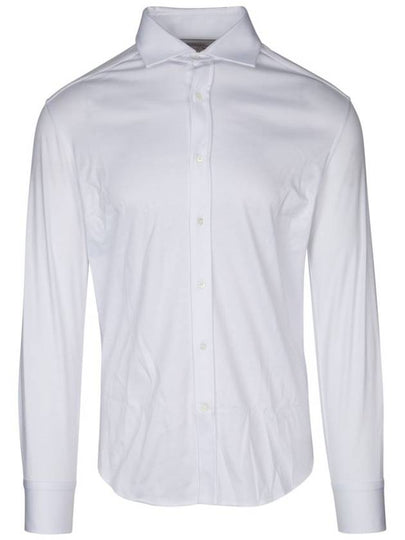 Long Sleeve Shirt M0B136686 C6159 WHITE - BRUNELLO CUCINELLI - BALAAN 2