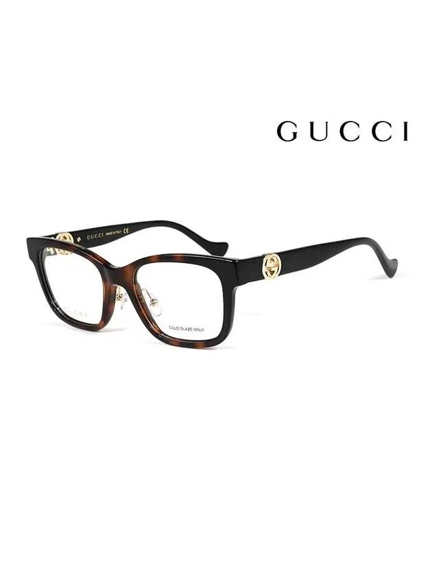 Glasses Frame GG1025O 002N Square Men Women Glasses - GUCCI - BALAAN.