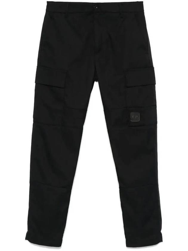 Technical Panama Ergonomic Cargo Straight Pants Navy - CP COMPANY - BALAAN 2