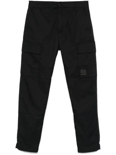 Technical Panama Ergonomic Cargo Straight Pants Navy - CP COMPANY - BALAAN 2