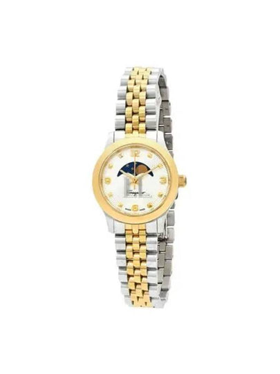 Moonphase Two-Tone Metal Watch Gold Silver - SALVATORE FERRAGAMO - BALAAN 2