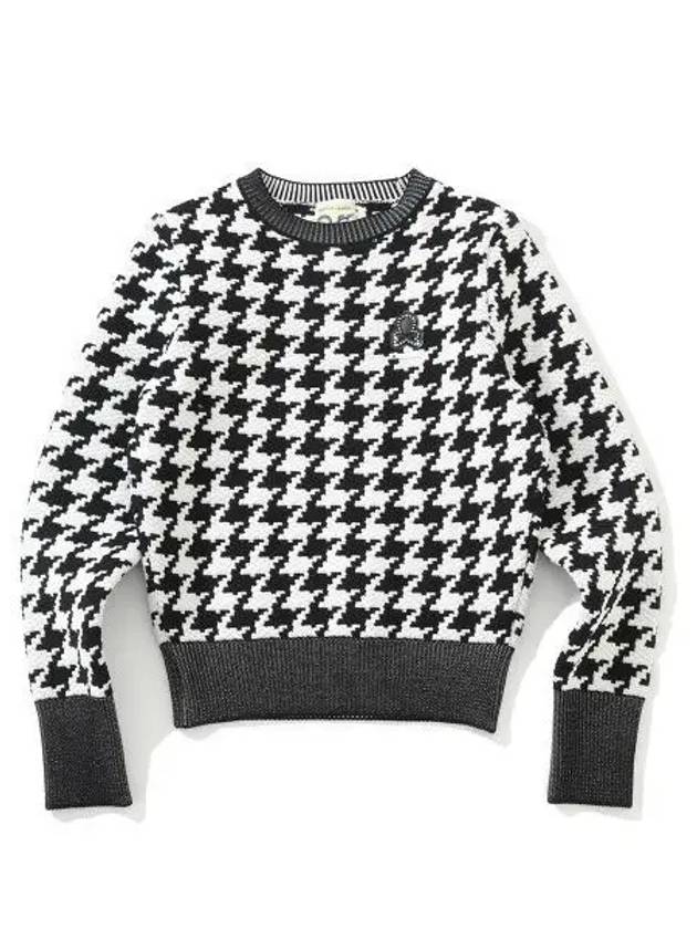 IDomestic ShippingI Ever Dogtooth Shorty Sweater MLW 3C AB04 Women s kr 222503 - MARK & LONA - BALAAN 1