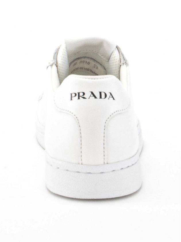 Kids Vitello Sneakers 0E0810 3ON8 F0009 - PRADA - BALAAN 5