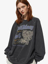 Macy Bear Pigment Sweatshirt Smoke Black - CPGN STUDIO - BALAAN 3