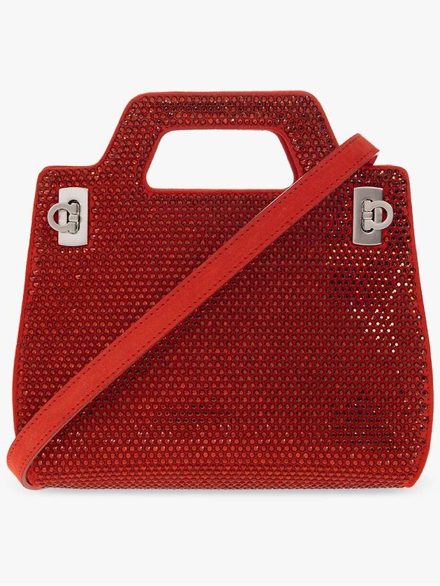 FERRAGAMO ‘Wanda Mini’ Shoulder Bag, Women's, Red - SALVATORE FERRAGAMO - BALAAN 1