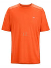 Men's Ionic Merino Wool Short Sleeve T-Shirt Orange - ARC'TERYX - BALAAN 2