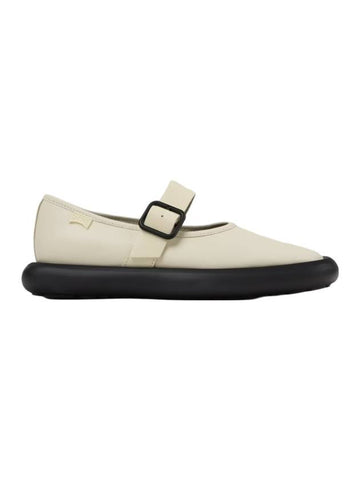 Onda Mary Jane Leather Flat White - CAMPER - BALAAN 1