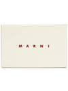 Logo Leather Half Wallet Green - MARNI - BALAAN 10