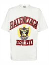 DIY College Medium Fit Short Sleeve T-Shirt White - BALENCIAGA - BALAAN 2